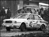 Fotografie z Rallye Valašská zima 1988