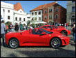 Fotografie ze setkání vozů Ferrari v Českém Krumlově 2011