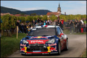 Rallye de France - Alsace 2012: Loeb / Elena - Citroën DS3 WRC