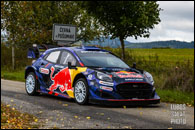Test M-Sport Ford WRT před CER 2025