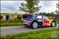 Test M-Sport Ford WRT před CER 2025