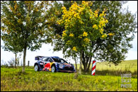 Test M-Sport Ford WRT před CER 2025
