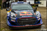 Test M-Sport Ford WRT před CER 2025