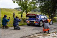 Test M-Sport Ford WRT před CER 2025