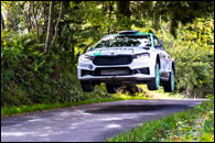 Test týmu Škoda Motorsport před CER 2025