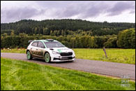 Test týmu Škoda Motorsport před CER 2025