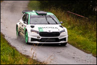 Test týmu Škoda Motorsport před CER 2025