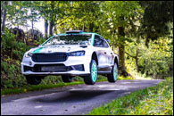 Test týmu Škoda Motorsport před CER 2025