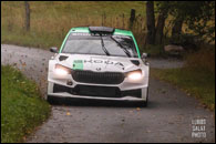 Test týmu Škoda Motorsport před CER 2025