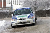 Patrik Hlach / Jiří Venuš - IQ - Jänner Rallye 2008  (foto: D.Benych)