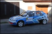 Vlastimil Hodaň / František Poláček - Mogul Šumava Rallye Klatovy 2011 (foto: D.Benych)