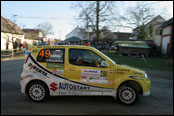 Jiří Sojka / Jaroslava Roučková - Mogul Šumava Rallye Klatovy 2011 (foto: D.Benych)